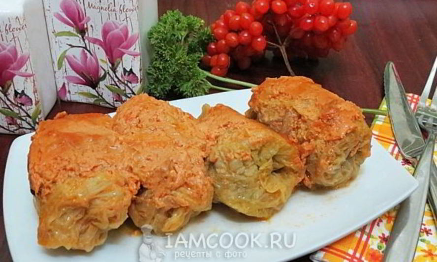 Рецепт голубцов в духовке на противне