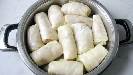 голубцы в сметанном соусе