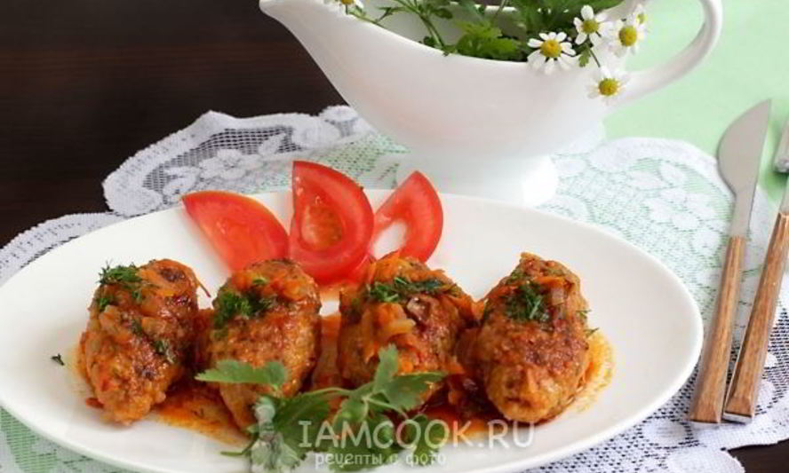 Рецепт ленивых голубцов-котлеток