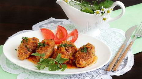 ленивые голубцы-котлетки