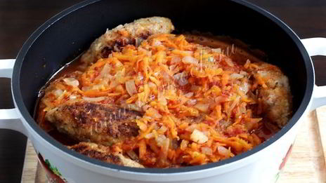 ленивые голубцы-котлетки