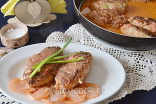 Ленивые голубцы на сковороде