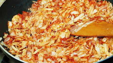 ленивые голубцы с фаршем