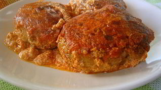 Ленивые голубцы с пекинской капустой