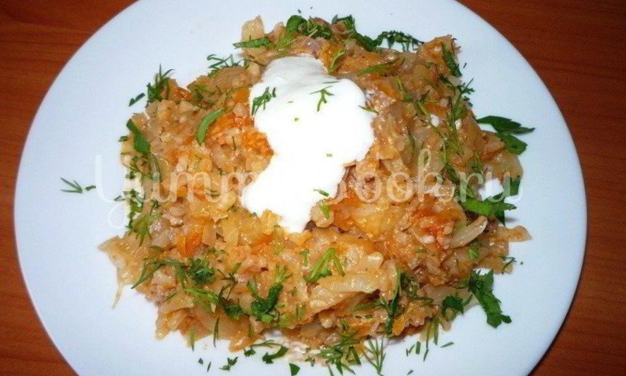 Рецепт ленивых голубцов в мультиварке