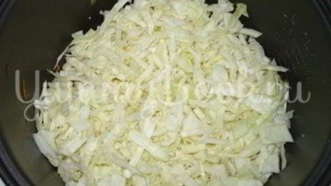 ленивые голубцы в мультиварке