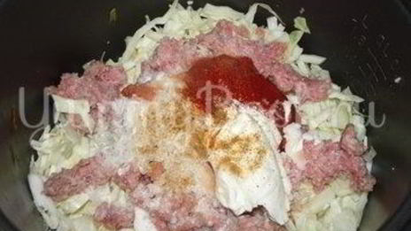 ленивые голубцы в мультиварке