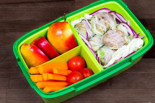 Мини-голубцы по-азиатски