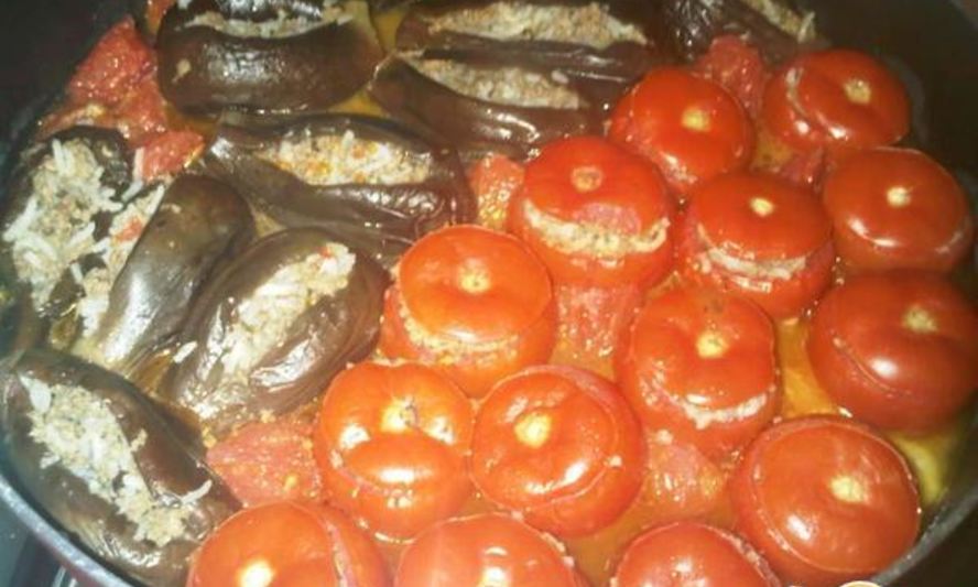 Рецепт помидора — бадымджана долмасы