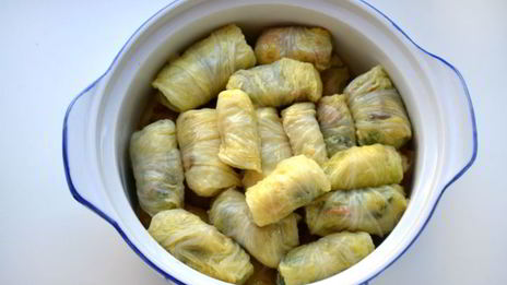 постные голубцы из пекинской капусты