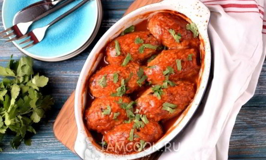 Рецепт постных ленивых голубцов