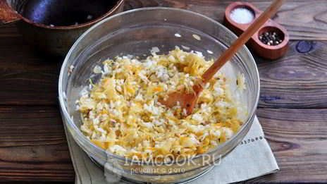 постные ленивые голубцы