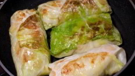 тушеные голубцы