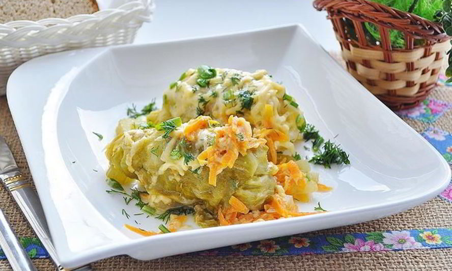 Рецепт замороженных голубцов в мультиварке