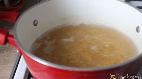 горохово-картофельное пюре с жареным луком