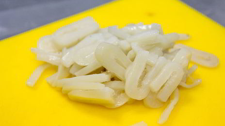 гречневая лапша с кальмарами