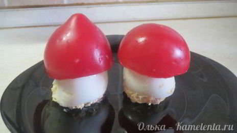 фаршированные грибочки