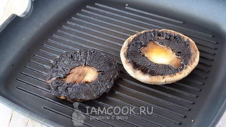 фаршированные грибы с сыром в духовке