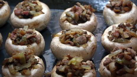 фаршированные шампиньоны