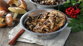 Маслята жареные