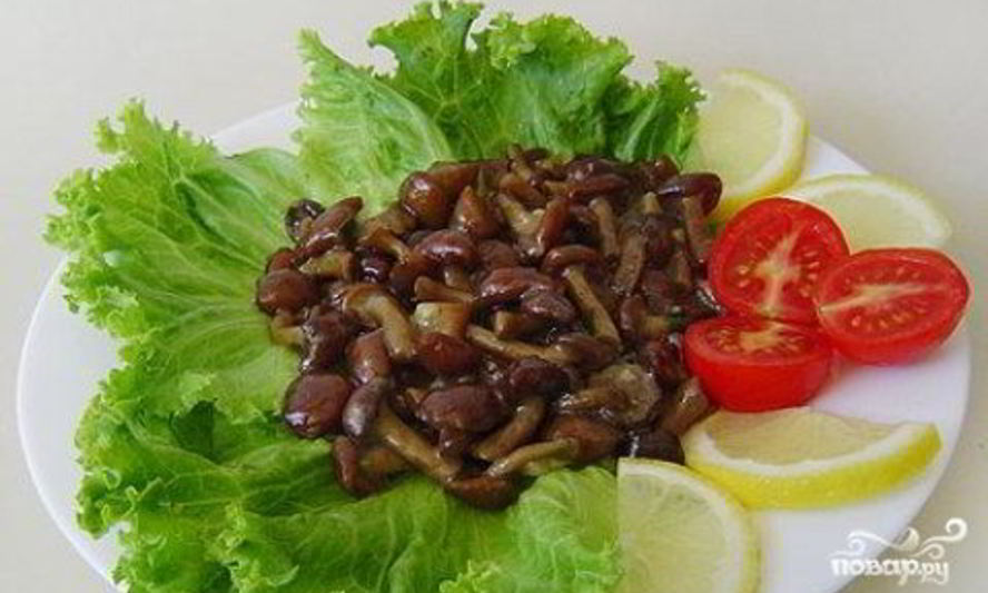 Рецепт опят жареных