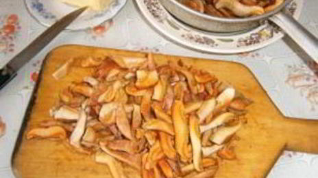 жареные рыжики