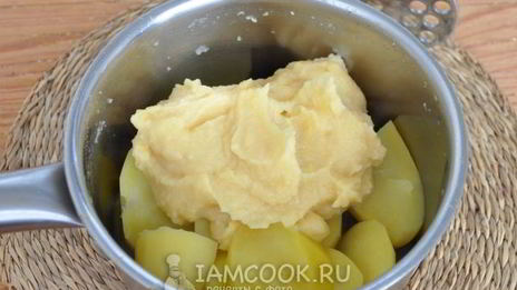 картофельно-гороховое пюре