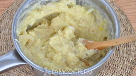 картофельно-гороховое пюре