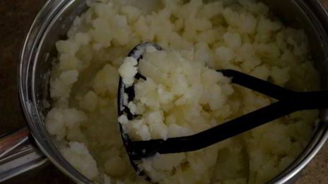 картофельное пюре en croute