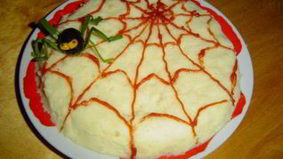 Картофельное пюре Паучки