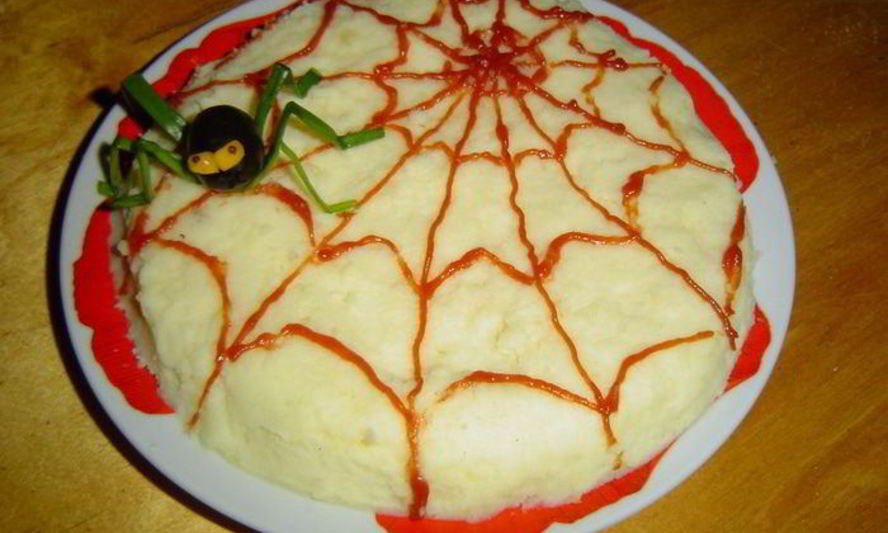 Рецепт картофельного пюре паучки