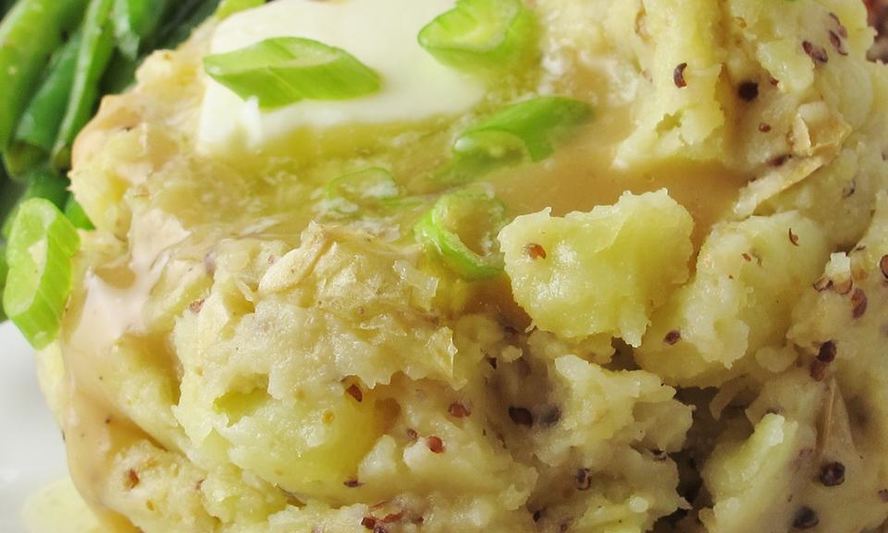 Рецепт картофельного пюре с горчицей