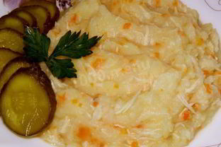 Картофельное пюре с курицей