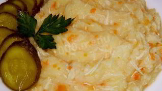 Картофельное пюре с курицей