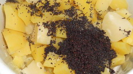 картофельное пюре с маком