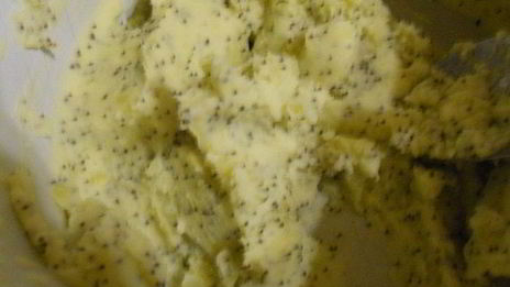 картофельное пюре с маком