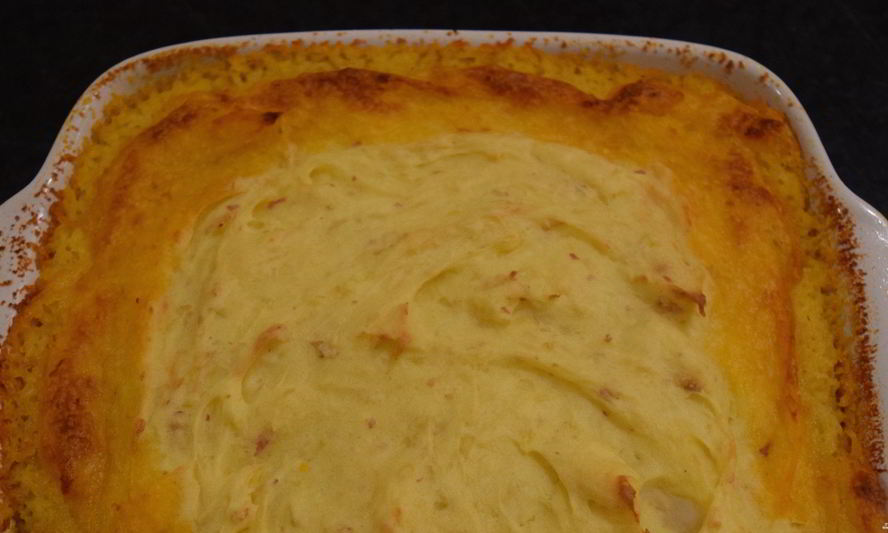 Рецепт картофельного пюре с мясом