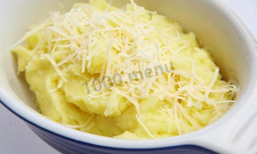 Рецепт картофельного пюре с сыром