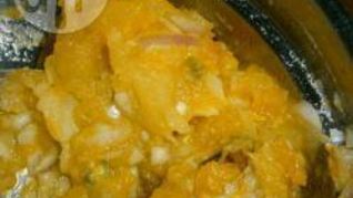 Картофельное пюре с тыквой