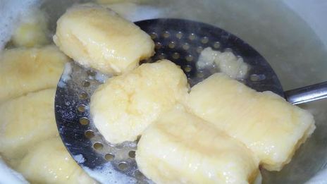 картофельные ньокки с грибной подливкой