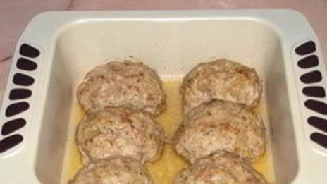 диетические котлеты в духовке