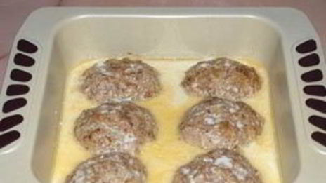 диетические котлеты в духовке