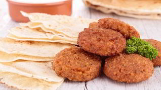 Фалафель с кедровыми орехами