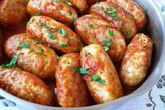 Гречаники из готовой каши с куриным фаршем