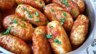 Гречаники из готовой каши с куриным фаршем