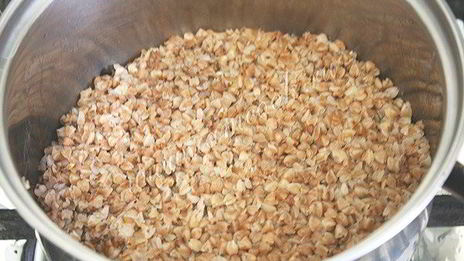 гречаники из куриного фарша с начинкой