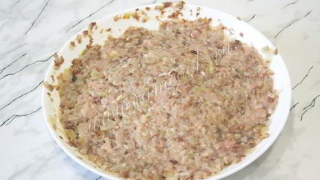 гречаники из куриного фарша с начинкой