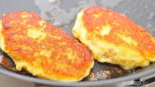 Картофельные котлеты с фаршем внутри