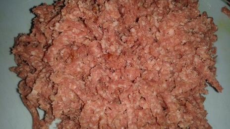 картофельные котлеты с колбасным фаршем