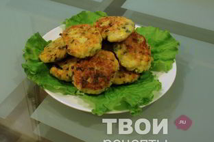 Картофельные котлеты с кукурузой и луком